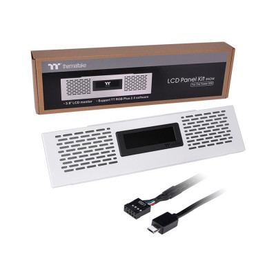 Панель LCD Thermaltake The Tower 500 Series Snow Панель LCD Thermaltake The Tower 500 Series Snow