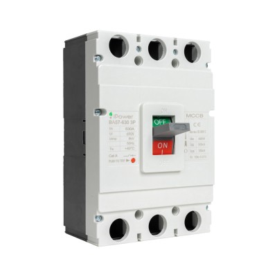 Автоматический выключатель iPower ВА57-630 3P 630A Автоматический выключатель iPower ВА57-630 3P 630A