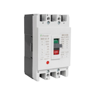 Автоматический выключатель iPower ВА55-63 3P 63A Автоматический выключатель iPower ВА55-63 3P 63A