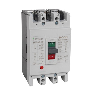 Автоматический выключатель iPower ВА55-63 3P 32A Автоматический выключатель iPower ВА55-63 3P 32A