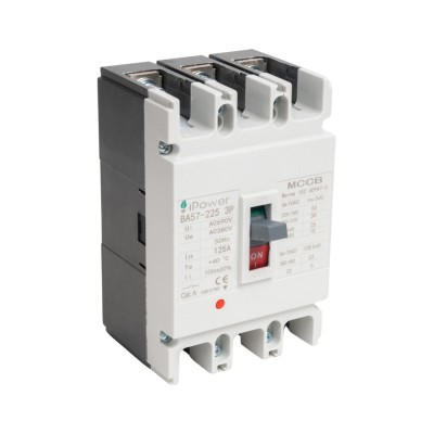 Автоматический выключатель iPower ВА57-225 3P 125A Автоматический выключатель iPower ВА57-225 3P 125A