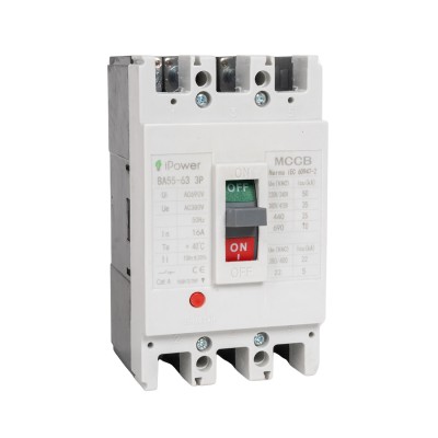 Автоматический выключатель iPower ВА55-63 3P 16A Автоматический выключатель iPower ВА55-63 3P 16A