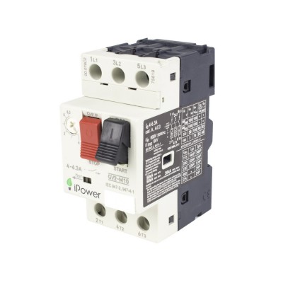 Автомат защиты двигателя iPower GV2-M07 (1.6-2.5A) Автомат защиты двигателя iPower GV2-M07 (1.6-2.5A)