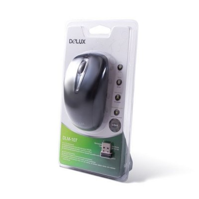 Компьютерная мышь Delux DLM-107OGB Компьютерная мышь Delux DLM-107OGB