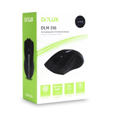 Компьютерная мышь Delux DLM-516OGB Компьютерная мышь Delux DLM-516OGB
