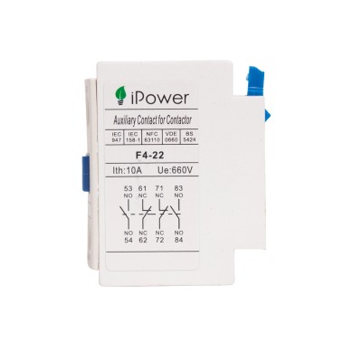 Блок доп.контактов iPower F4-22 Блок доп.контактов iPower F4-22