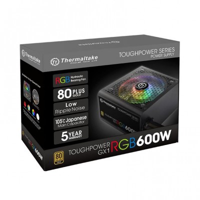 Блок питания Thermaltake Toughpower GX1 RGB 600W (Gold) Блок питания Thermaltake Toughpower GX1 RGB 600W (Gold)