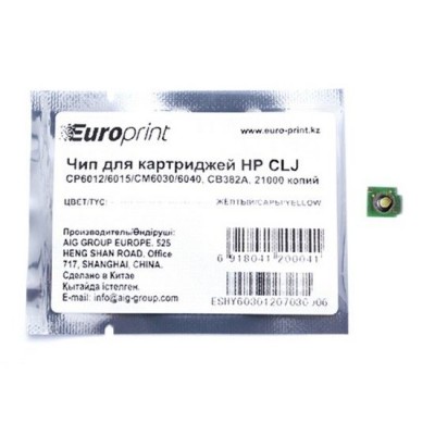 Чип Europrint HP CB382A Чип Europrint HP CB382A