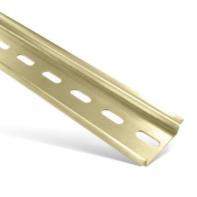 ДИН рейка металлическая перфорированная Deluxe DR101 ДИН рейка металлическая перфорированная Deluxe DR101