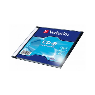 Диск CD-R Verbatim (43347) 700MB 1штук Незаписанный Диск CD-R Verbatim (43347) 700MB 1штук Незаписанный