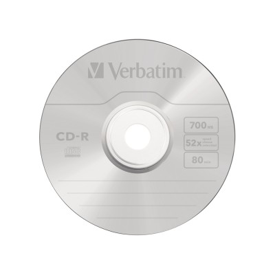 Диск CD-R Verbatim (43352) 700MB 25штук Незаписанный Диск CD-R Verbatim (43352) 700MB 25штук Незаписанный