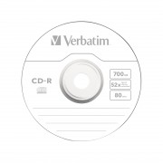 Диск CD-R Verbatim (43432) 700MB 25штук Незаписанный