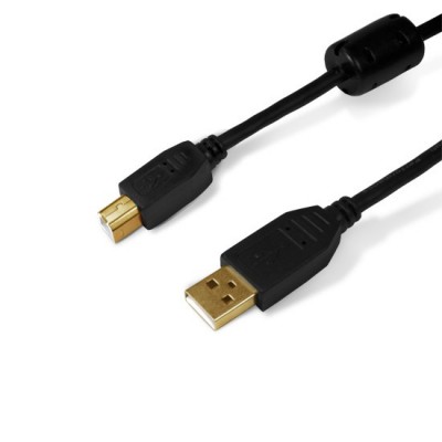 Интерфейсный кабель A-B SHIP SH7013-5B Hi-Speed USB 2.0 30В Интерфейсный кабель A-B SHIP SH7013-5B Hi-Speed USB 2.0 30В