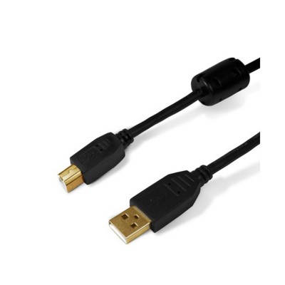Интерфейсный кабель A-B SHIP SH7013-1.5B Hi-Speed USB 2.0 30В Интерфейсный кабель A-B SHIP SH7013-1.5B Hi-Speed USB 2.0 30В