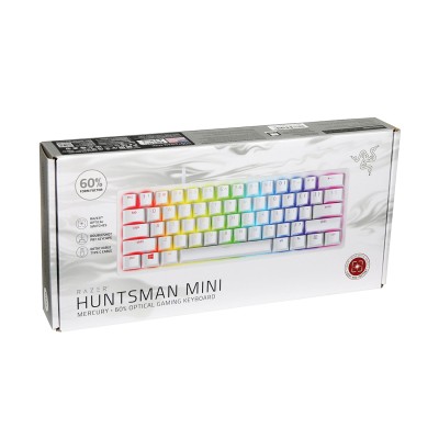 Клавиатура Razer Huntsman Mini (Red Switch) - Mercury Клавиатура Razer Huntsman Mini (Red Switch) - Mercury