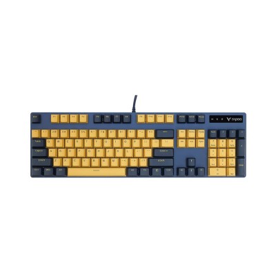 Клавиатура Rapoo V500PRO TM Yellow Blue Клавиатура Rapoo V500PRO TM Yellow Blue