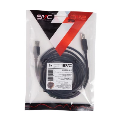 Интерфейсный кабель A-B SVC AB0300-P Интерфейсный кабель A-B SVC AB0300-P