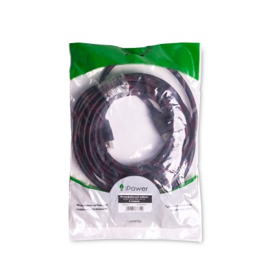 Интерфейсный кабель iPower HDMI-HDMI ver.1.4 5 м. 5 в. Интерфейсный кабель iPower HDMI-HDMI ver.1.4 5 м. 5 в.