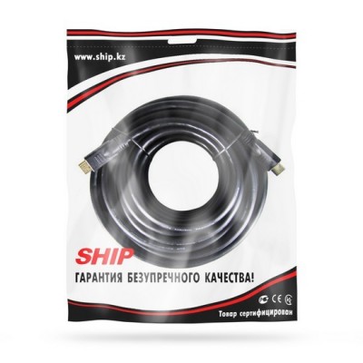 Интерфейсный кабель HDMI-HDMI SHIP SH6031-15P 30В Пол. пакет Интерфейсный кабель HDMI-HDMI SHIP SH6031-15P 30В Пол. пакет