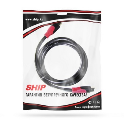 Интерфейсный кабель HDMI-HDMI SHIP SH6016-1.5P 30В Пол. пакет Интерфейсный кабель HDMI-HDMI SHIP SH6016-1.5P 30В Пол. пакет