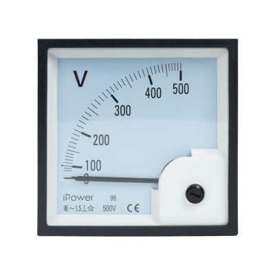 Вольтметр iPower AM-96 AC 0-500V Вольтметр iPower AM-96 AC 0-500V