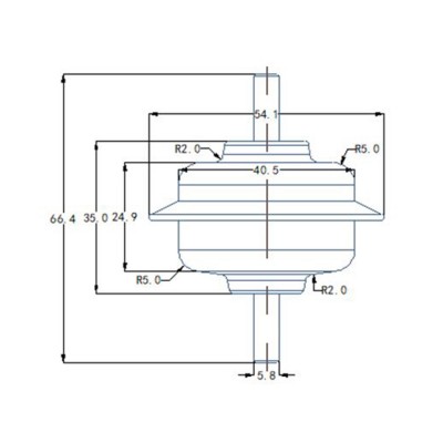 Ограничитель перенапряжения Deluxe YH1,5W-0,5/2,6 400 В Ограничитель перенапряжения Deluxe YH1,5W-0,5/2,6 400 В