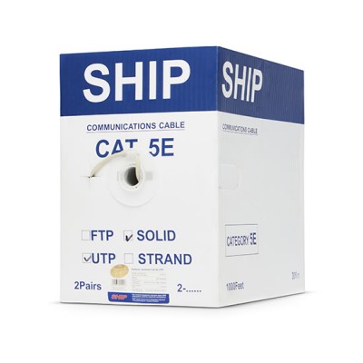 Кабель сетевой SHIP D135-2 Cat.5е UTP 30В PVC Кабель сетевой SHIP D135-2 Cat.5е UTP 30В PVC