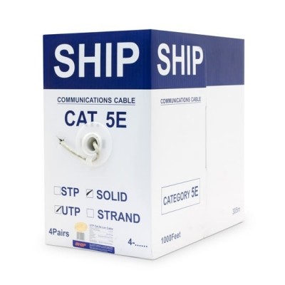 Кабель сетевой SHIP D135-P Cat.5e UTP 30В PVC Кабель сетевой SHIP D135-P Cat.5e UTP 30В PVC