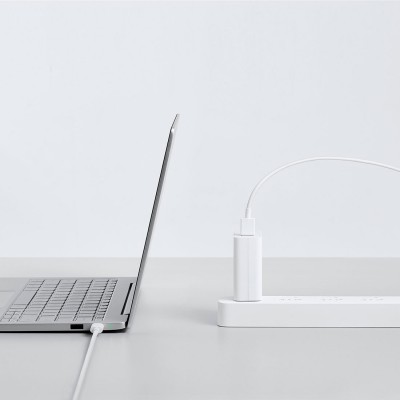 Интерфейсный кабель Xiaomi 6A Type-A to Type-C Cable Белый Интерфейсный кабель Xiaomi 6A Type-A to Type-C Cable Белый