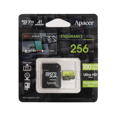 Карта памяти Apacer AP256GEDM1D05-R 256GB с адаптером SD Карта памяти Apacer AP256GEDM1D05-R 256GB с адаптером SD
