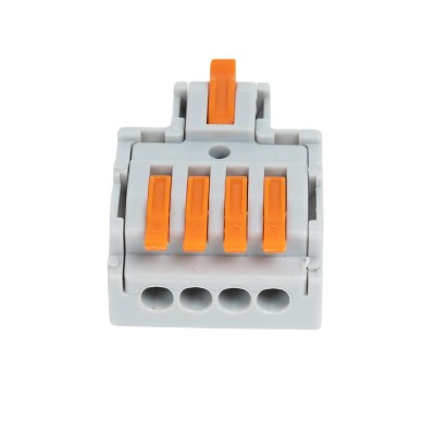 Клемма Deluxe F14 (0,08-4,0мм 32А) 1 ввод 4 вывода Клемма Deluxe F14 (0,08-4,0мм 32А) 1 ввод 4 вывода