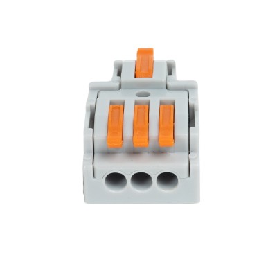 Клемма Deluxe F13 (0,08-4,0мм 32А) 1 ввод 3 вывода Клемма Deluxe F13 (0,08-4,0мм 32А) 1 ввод 3 вывода