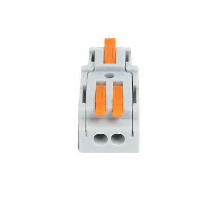 Клемма Deluxe F12 (0,08-4,0мм 32А) 1 ввод 2 вывода Клемма Deluxe F12 (0,08-4,0мм 32А) 1 ввод 2 вывода