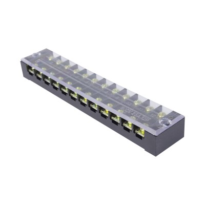 Колодка клеммная карболитовая Deluxe TB - 2512 (25A 12P) Колодка клеммная карболитовая Deluxe TB - 2512 (25A 12P)