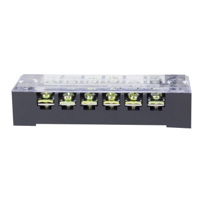 Колодка клеммная карболитовая Deluxe TB - 2506 (25A 6P) Колодка клеммная карболитовая Deluxe TB - 2506 (25A 6P)