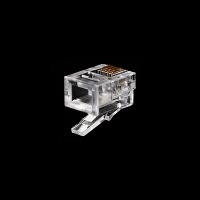 Коннектор телекоммуникационный RJ 11 SHIP S901C Коннектор телекоммуникационный RJ 11 SHIP S901C