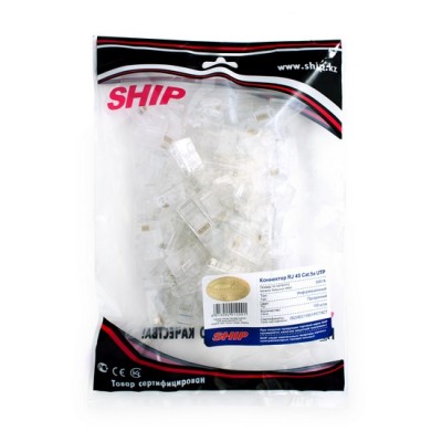 Коннектор телекоммуникационный RJ 45 SHIP S901A Коннектор телекоммуникационный RJ 45 SHIP S901A