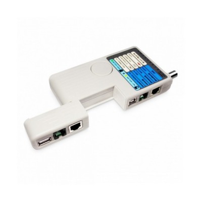 Кабельный тестер Ship G268 Для тестирования BNC RJ-45 RJ-11 USB Кабельный тестер Ship G268 Для тестирования BNC RJ-45 RJ-11 USB