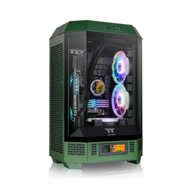 Компьютерный корпус Thermaltake The Tower 300 Racing Green без Б/П Компьютерный корпус Thermaltake The Tower 300 Racing Green без Б/П