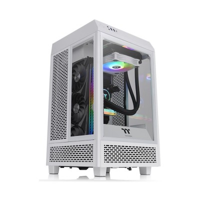 Компьютерный корпус Thermaltake The Tower 100 Snow без Б/П Компьютерный корпус Thermaltake The Tower 100 Snow без Б/П