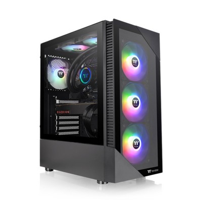 Компьютерный корпус Thermaltake View 200 TG Black ARGB без Б/П Компьютерный корпус Thermaltake View 200 TG Black ARGB без Б/П