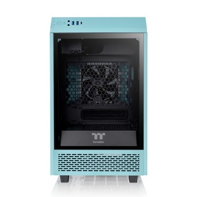 Компьютерный корпус Thermaltake The Tower 100 Turquoise без Б/П Компьютерный корпус Thermaltake The Tower 100 Turquoise без Б/П