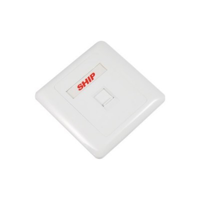 Лицевая панель телекоммуникационная Под 1 модуль SHIP A160-1 Лицевая панель телекоммуникационная Под 1 модуль SHIP A160-1