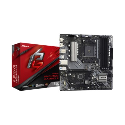 Материнская плата ASRock B550M PHANTOM GAMING 4 Материнская плата ASRock B550M PHANTOM GAMING 4