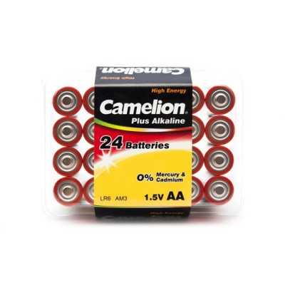 Батарейка CAMELION Plus Alkaline LR6-PB24 24 шт. в упак. Батарейка CAMELION Plus Alkaline LR6-PB24 24 шт. в упак.