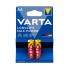 Батарейка VARTA Longlife Power Max Mignon 1.5V - LR6/AA 2 шт в блистере Батарейка VARTA Longlife Power Max Mignon 1.5V - LR6/AA 2 шт в блистере