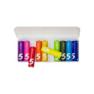 Батарейки Xiaomi AA Rainbow Batteries (10 штук в упаковке) Батарейки Xiaomi AA Rainbow Batteries (10 штук в упаковке)