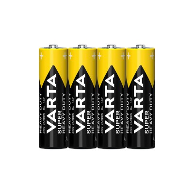 Батарейка VARTA Superlife (Super Heavy Duty) Mignon 1.5V - R6P/AA 4 шт в пленке Батарейка VARTA Superlife (Super Heavy Duty) Mignon 1.5V - R6P/AA 4 шт в пленке