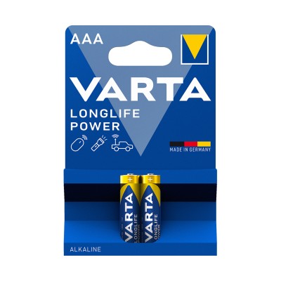 Батарейка VARTA Longlife Power Micro 1.5V - LR03/AAA (2 шт) Батарейка VARTA Longlife Power Micro 1.5V - LR03/AAA (2 шт)