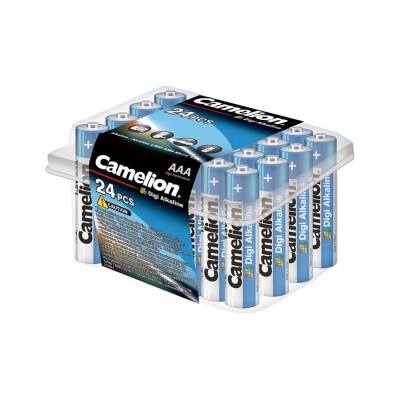 Батарейка CAMELION Digi Alkaline LR03-PB24DG 24 шт. в упак. Батарейка CAMELION Digi Alkaline LR03-PB24DG 24 шт. в упак.